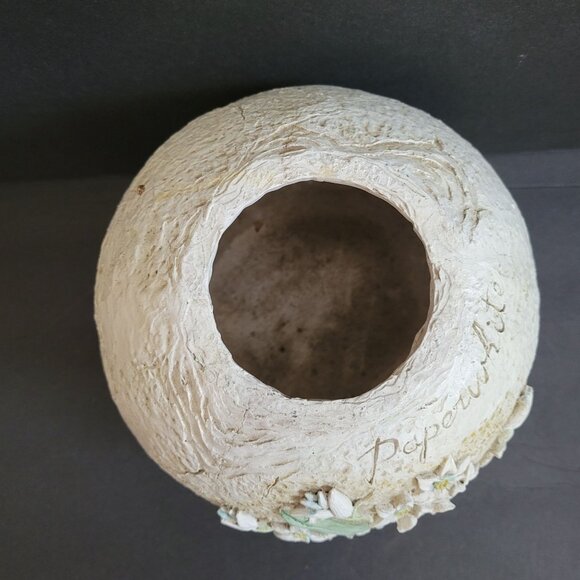 Handcrafted Ceramic Paperwhite Floral Vase - Picture 6 of 7